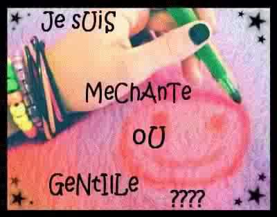 logos mechant ou gentille  